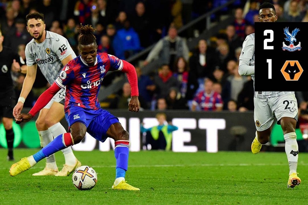Match Action Crystal Palace 2-1 Wolverhampton Wanderers