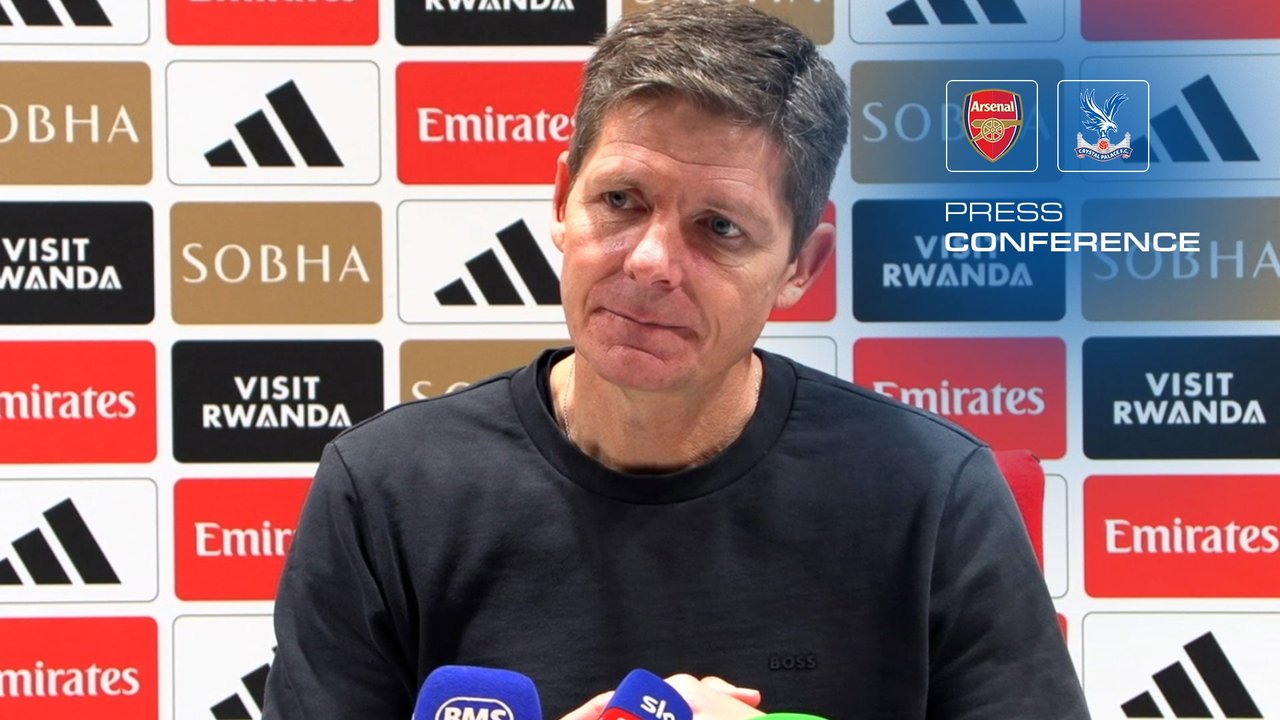 Post-match Press Conference: Arsenal (A)