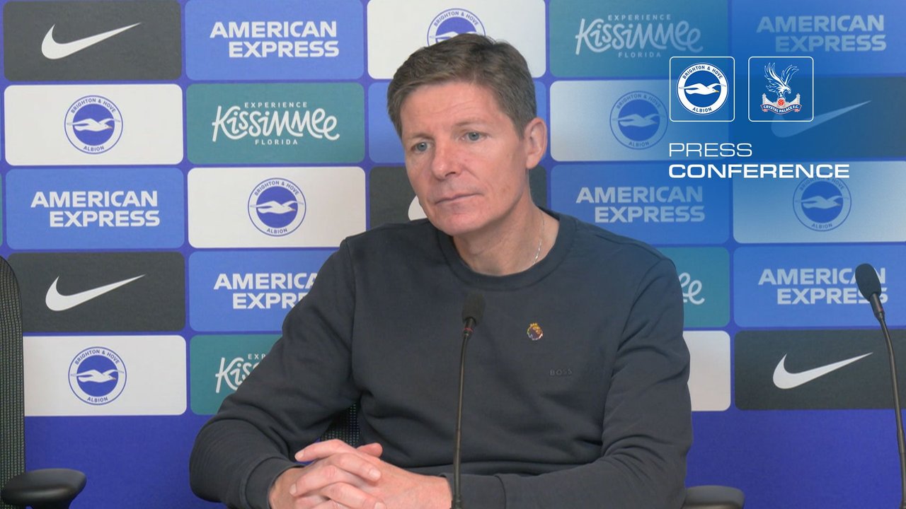 Post-match Press Conference: Brighton (A)