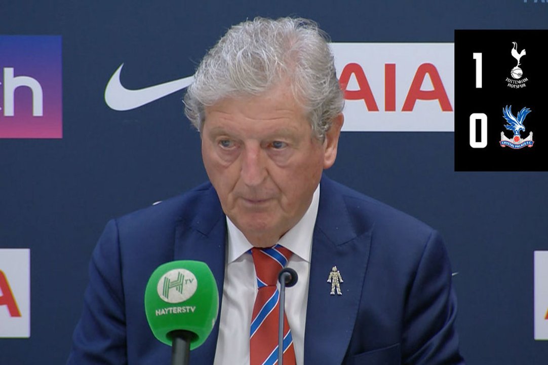 Hodgson speaks to the press after narrow loss to Spurs