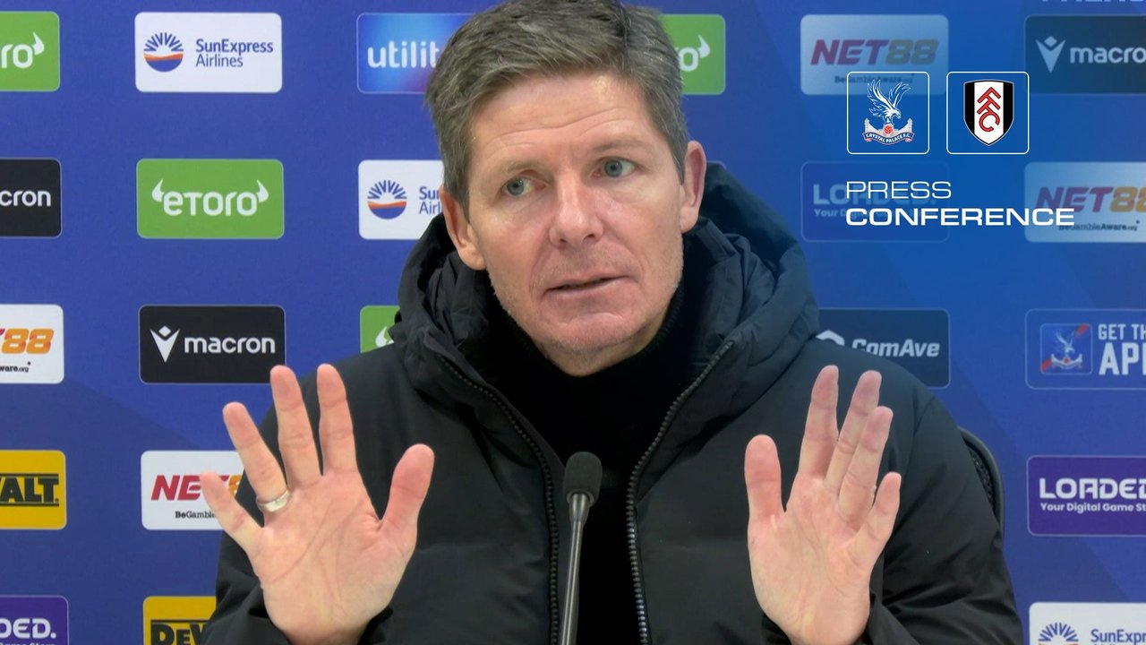 Post-match Press Conference: Fulham (H)