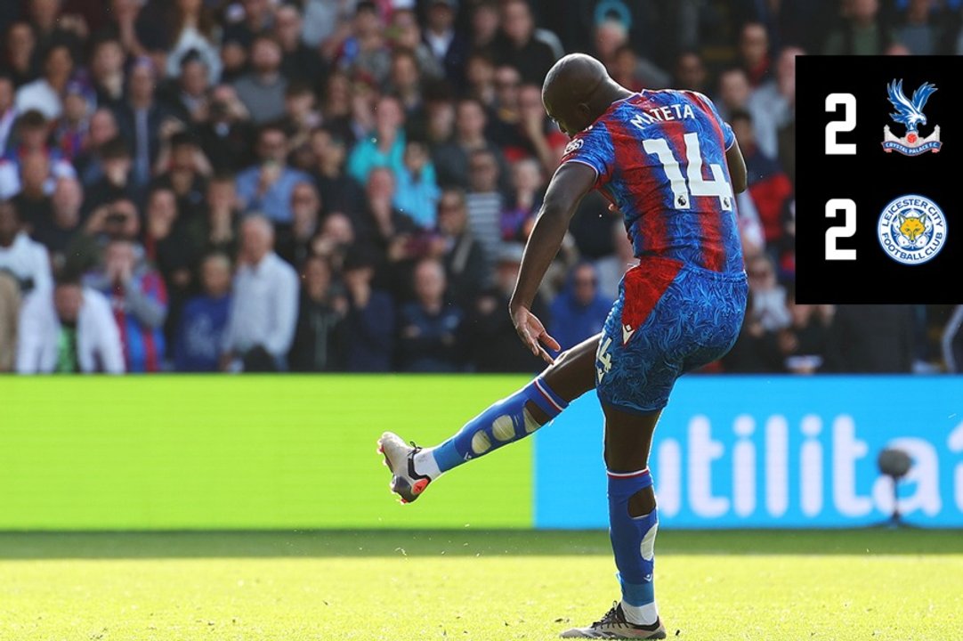 Match Action: Crystal Palace 2-2 Leicester City