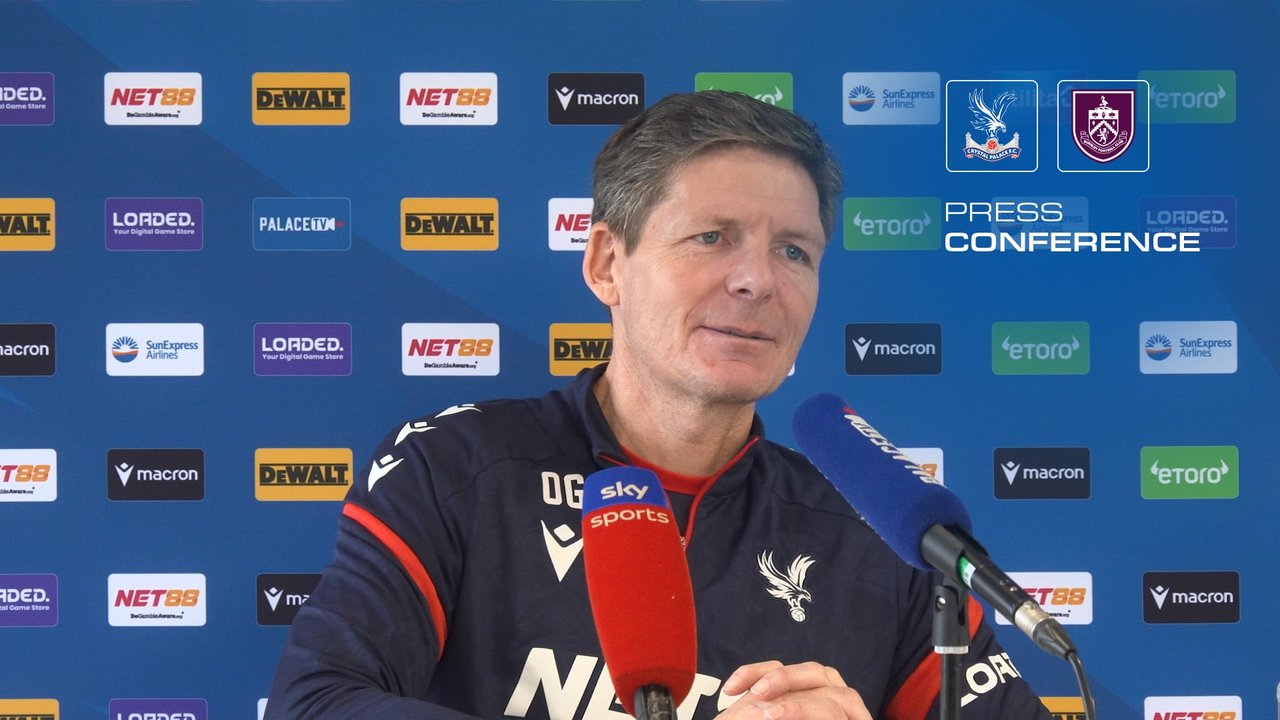 Pre-match Press Conference | Burnley (H)