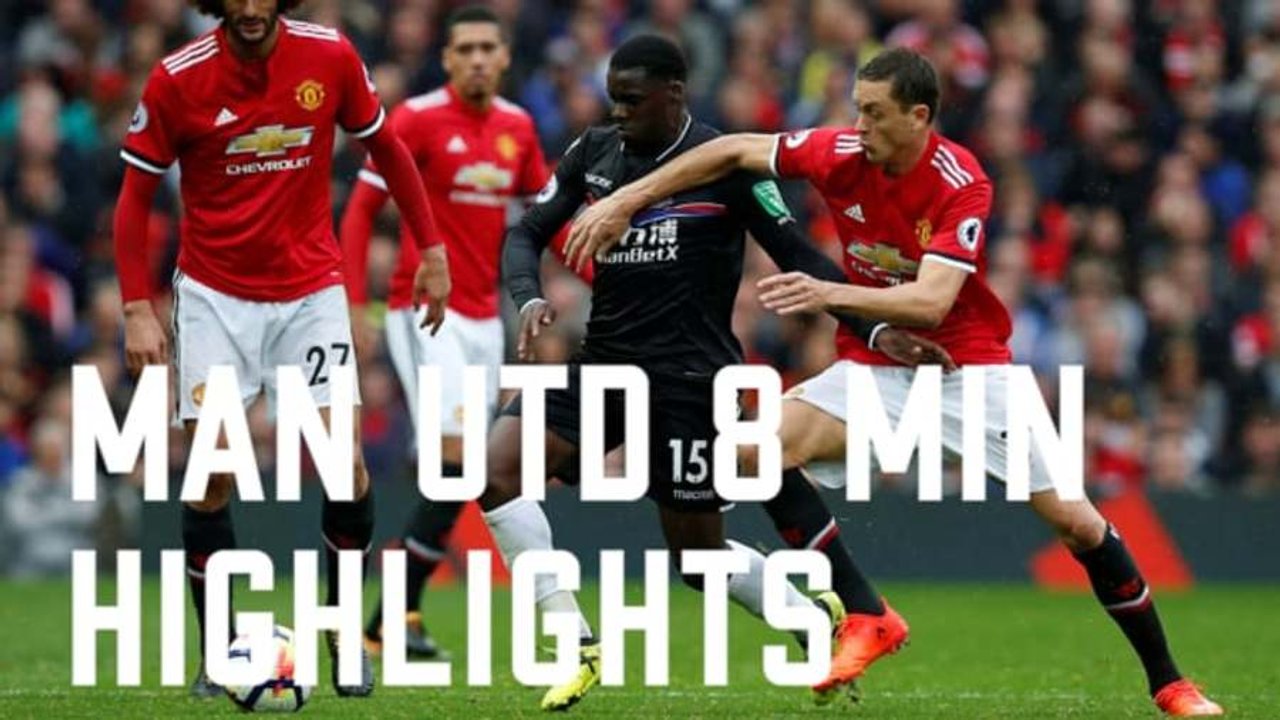 Manchester United 4-0 Crystal Palace | 8 min Highlights