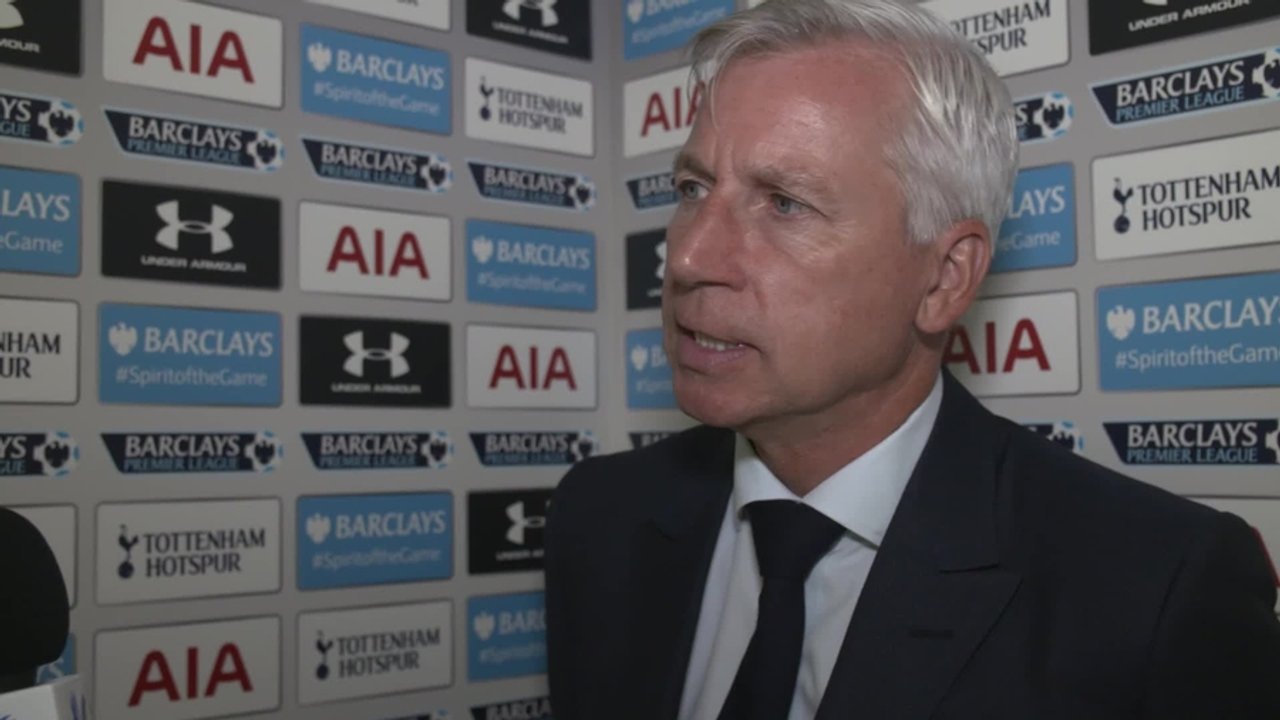 Alan Pardew post Tottenham Interview