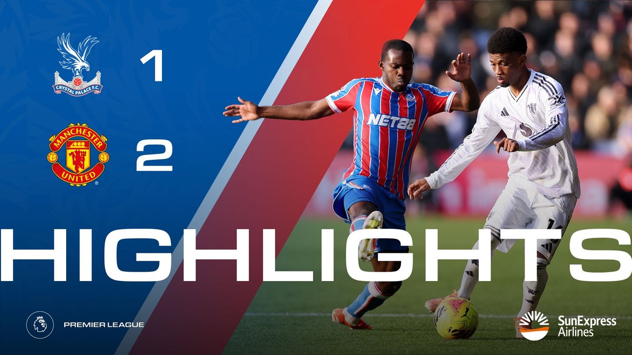 Match Action: Crystal Palace 1-2 Manchester United