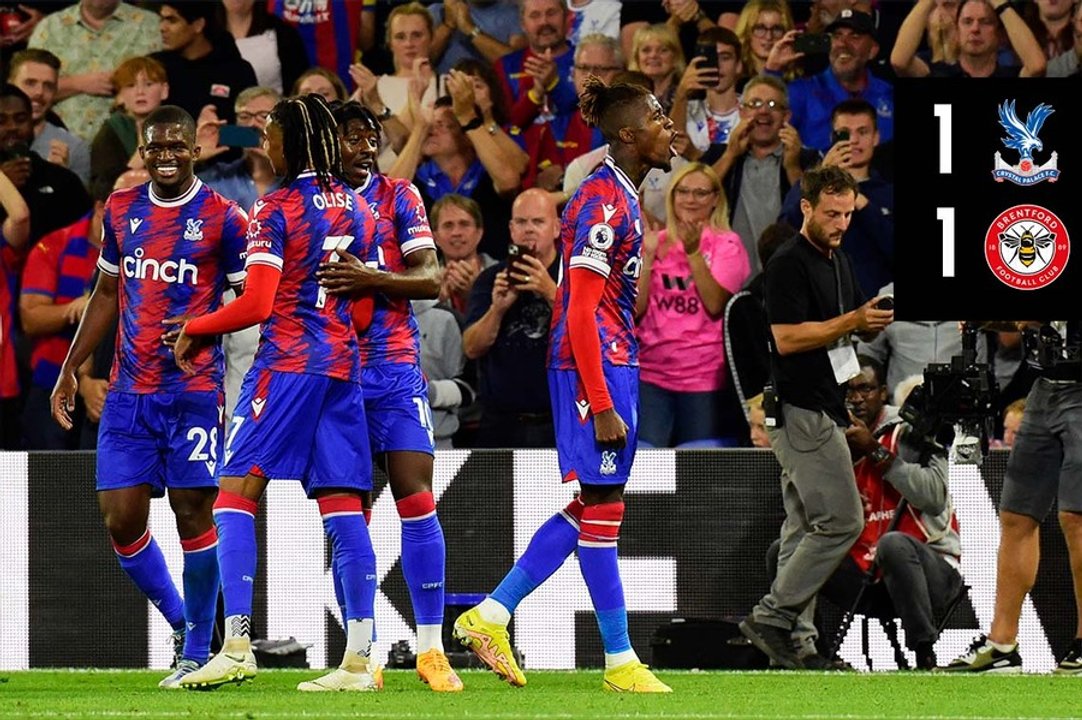 Crystal Palace 1-1 Brentford | Match Action