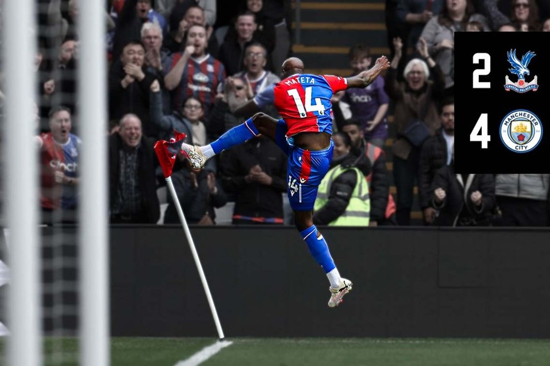 Extended Highlights: Crystal Palace 2-4 Manchester City | Palace TV+