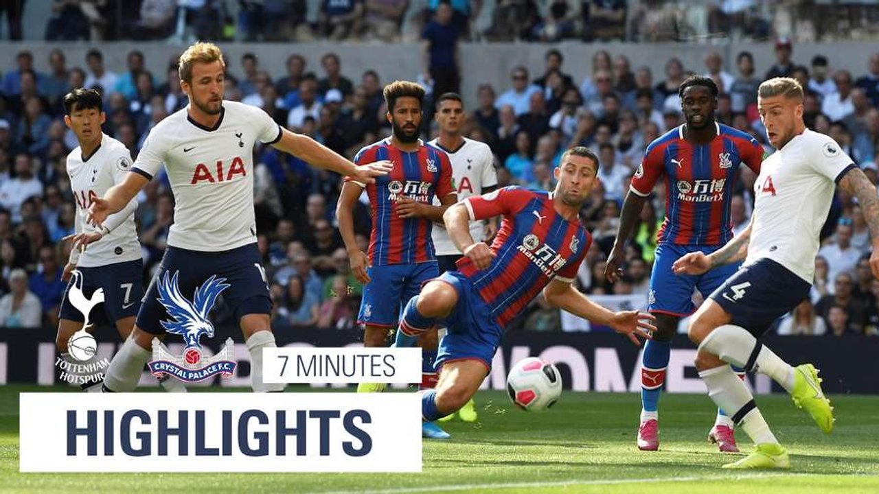 Tottenham Hotspur 4 - 0 Crystal Palace | 7 Minute Highlights