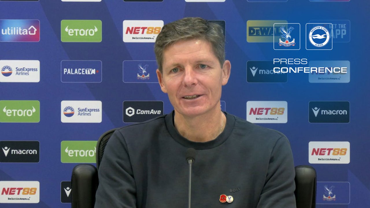 Post-match Press Conference: Brighton (H)
