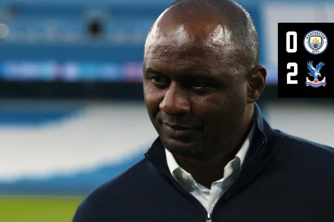 Patrick Vieira's gives Palace TV his thoughts on the win in Manchester