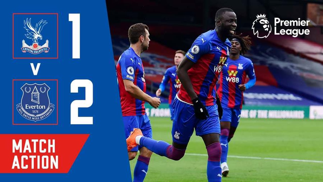 Crystal Palace 1-2 Everton | 2 Minute Highlights